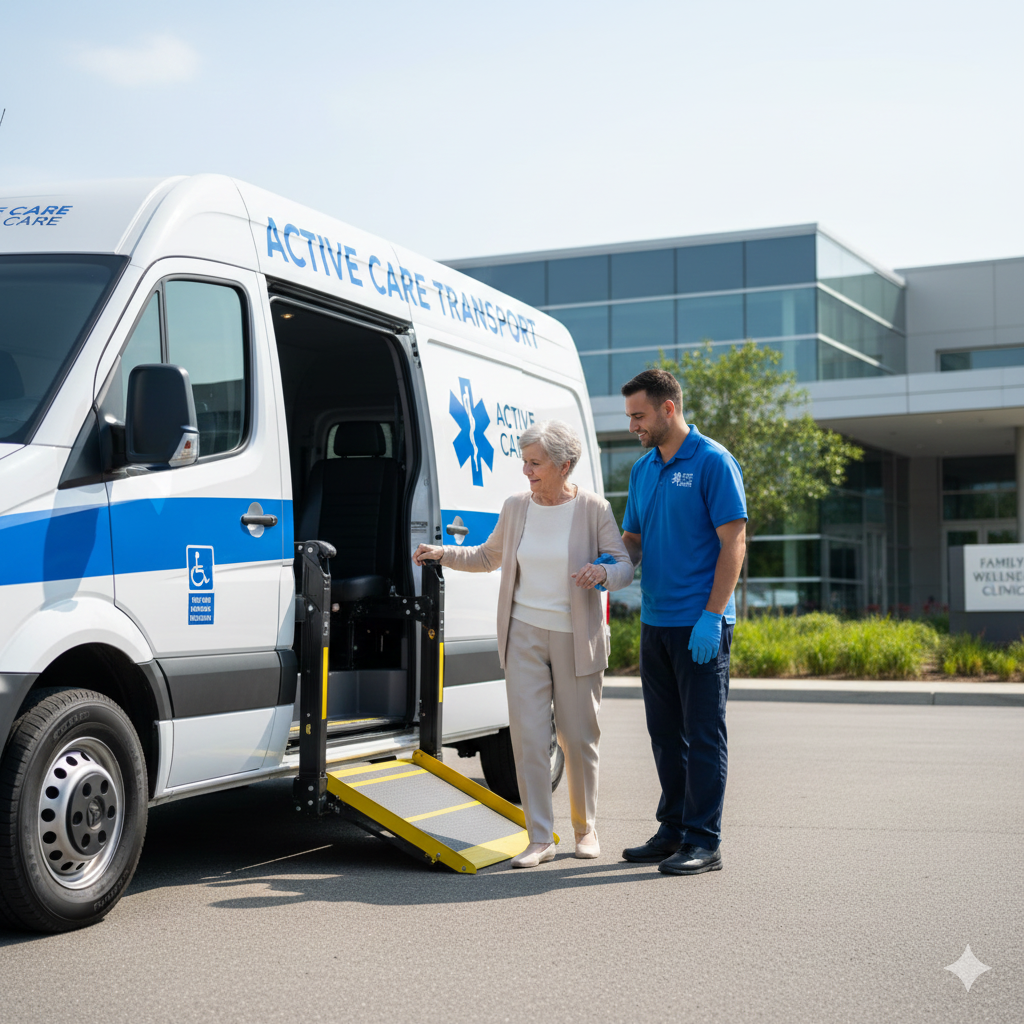 Active Care Transit ambulatory transport Virginia